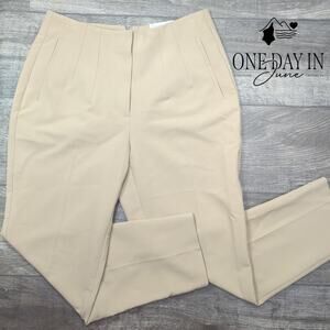 Nine West Tapered Leg High Rise Pants Size 10